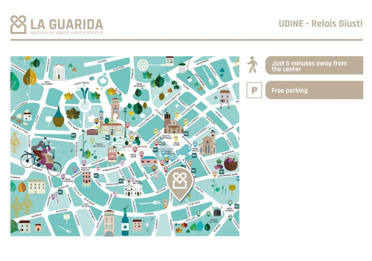Apartamento Relais Giusti 2 - La Guarida Údine Exterior foto